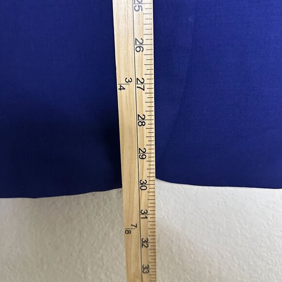 Mantoni Blazer Coat Jacket Men 38R Formal Blue Plain Disco Retro Minimal Party - Picture 8 of 14